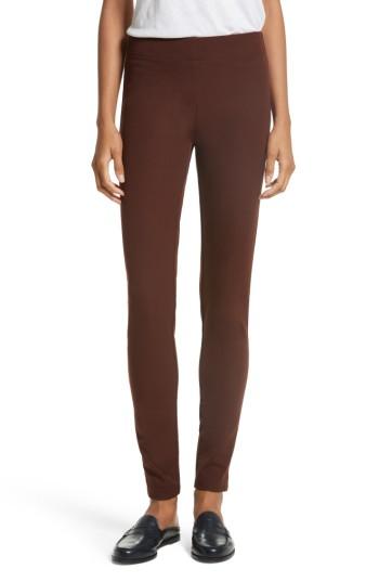 Women's Joseph Stretch Gabardine Leggings Us / 32 Fr - Orange