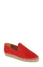 Women's Aquatalia Haddie Espadrille Loafer M - Red