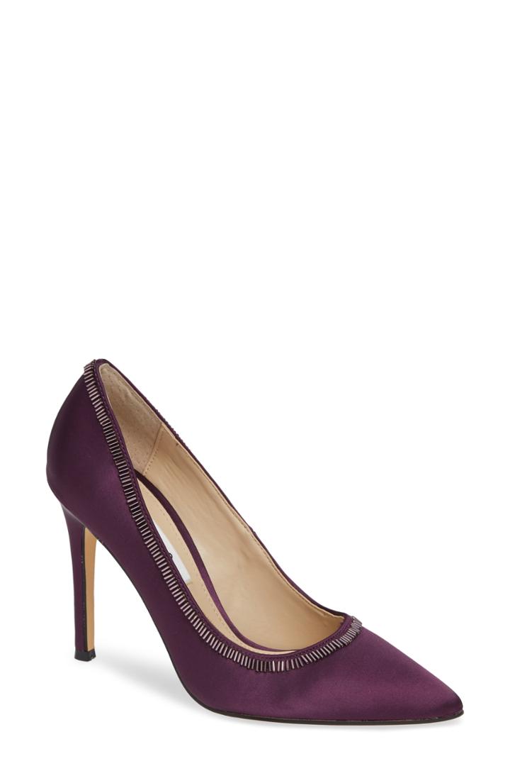 Women's Nina Deedra Beaded Pump .5 M - Purple