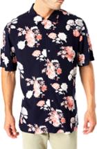 Men's 7 Diamonds Pure Imagination Slim Fit Camp Shirt - Blue