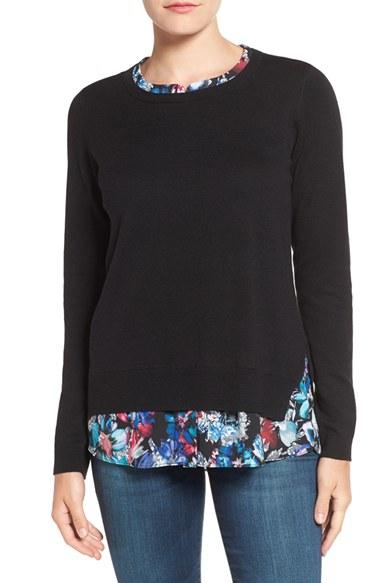 Women's Nydj Layered Look Sweater