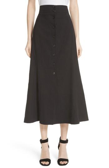 Women's A.l.c. Amelie Midi Skirt - Black