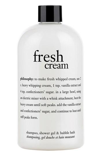 Philosophy 'fresh Cream' Shampoo, Shower Gel & Bubble Bath