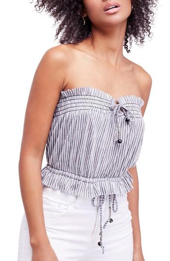 Women's Free People Peppermint Tube Top - Blue