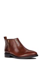 Women's Geox Brogue Bootie Us / 35eu - Brown