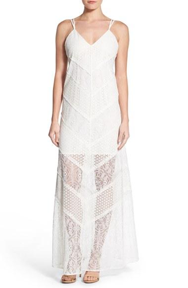 Women's Adelyn Rae Lace Maxi Dress