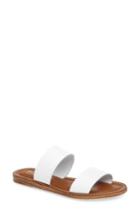Women's Bella Vita Imo Slide Sandal .5 M - White