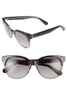Women's Kate Spade New York Arlynn 52mm Sunglasses - Black/ Grey