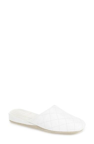 Women's Patricia Green 'coco' Slipper M - White