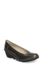 Women's Fly London Mid Wedge Pump .5-8us / 38eu - Brown