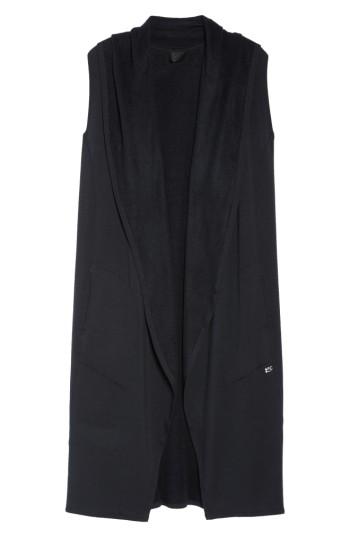 Women's Splits59 Hooded Full Length Vest - Black