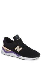 Men's New Balance X-90 Knit Sneaker D - Black