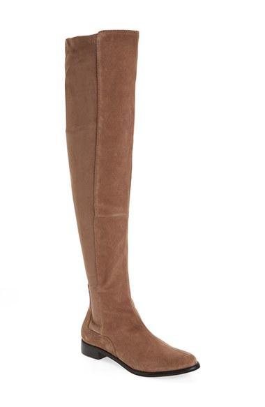 Women's M4d3 'olympia' Over The Knee Boot M - Beige