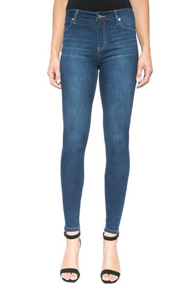 Women's Liverpool Jeans Company 'abby' Stretch Curvy Fit Skinny Jeans - Blue