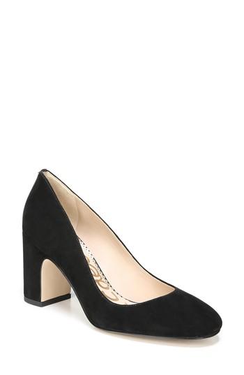 Women's Sam Edelman Juni Pump .5 M - Black