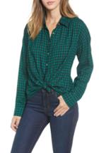 Women's Boden Amalie Cotton Blend Ruffle Blouse (similar To 16w-18w) - Black