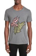 Men's Burberry Oscar Beasts Crewneck T-shirt - Grey