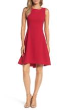 Women's Eliza J Sleeveless A-line Dress - Red