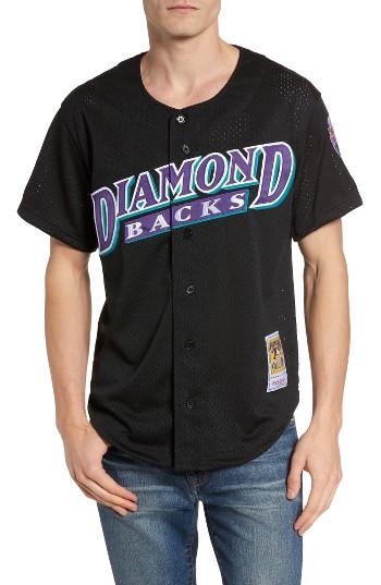 Men's Mitchell & Ness Randy Johnson - Arizona Diamondbacks Authentic Mesh Jersey