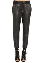 Women's Willow & Clay Faux Leather Jogger Pants
