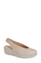 Women's Wonders C-33124 Slingback Wedge .5us / 38eu - Beige