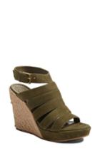 Women's Tory Burch Bailey Wedge Sandal M - Green