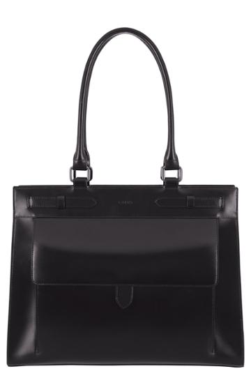 Lodis Los Angeles Audrey Under Lock & Key - Eileen Rfid Leather Briefcase - Black