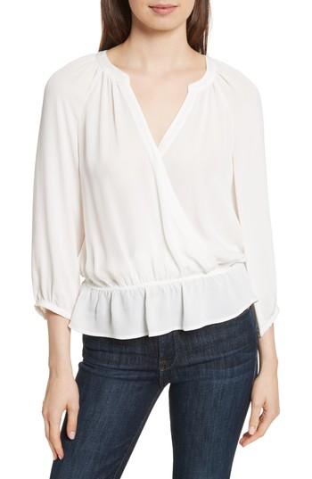 Women's Joie Louvre Silk Top - White
