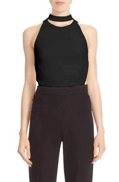 Women's Cushnie Et Ochs Stretch Cady Choker Top