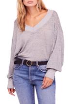 Women's We The Free By Free People South Side Thermal Top - Grey
