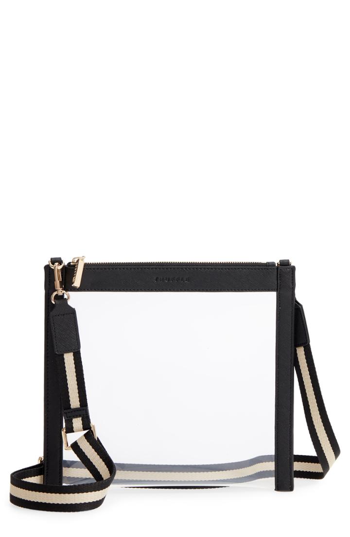 Truffle Clarity Crossbody Bag - Black