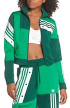 Women's Adidas Originals X Danielle Cathari Cropped Track Jacket - Green