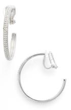 Women's Nadri Clip-on Hoop Earrings
