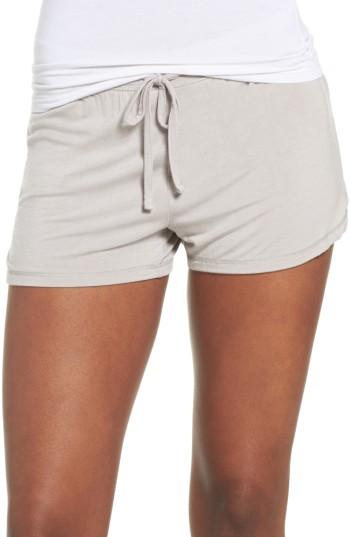 Women's Junk Food Dreamer Lounge Shorts - Grey