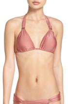 Women's Vix Swimwear Duchesse Bia Bikini Top - Pink