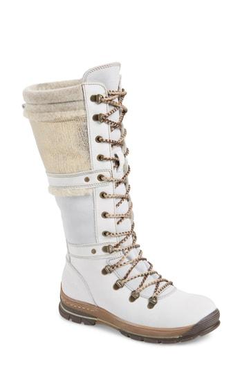 Women's Bos. & Co. Gabriella Waterproof Boot .5-6us / 36eu - White