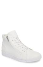 Men's Calvin Klein Berke High Top Sneaker M - White