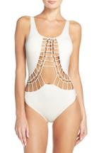 Women's Dolce Vita Macrame Cutout One-piece Swimsuit