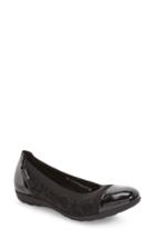 Women's Mephisto 'elletra' Flat M - Black