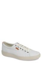 Men's Ecco Soft Vii Lace-up Sneaker -5.5us / 39eu - White