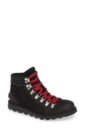 Women's Sorel Ainsley Conquest Waterproof Boot M - Black