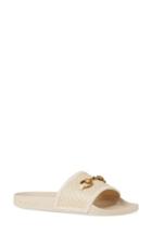 Women's Gucci Pursuit Horsebit Slide Sandal Us / 36eu - Ivory