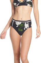 Women's Robin Piccone Elisa High Waist Bikini Bottoms - Blue