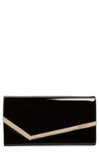 Jimmy Choo Emmie Patent Clutch - Black