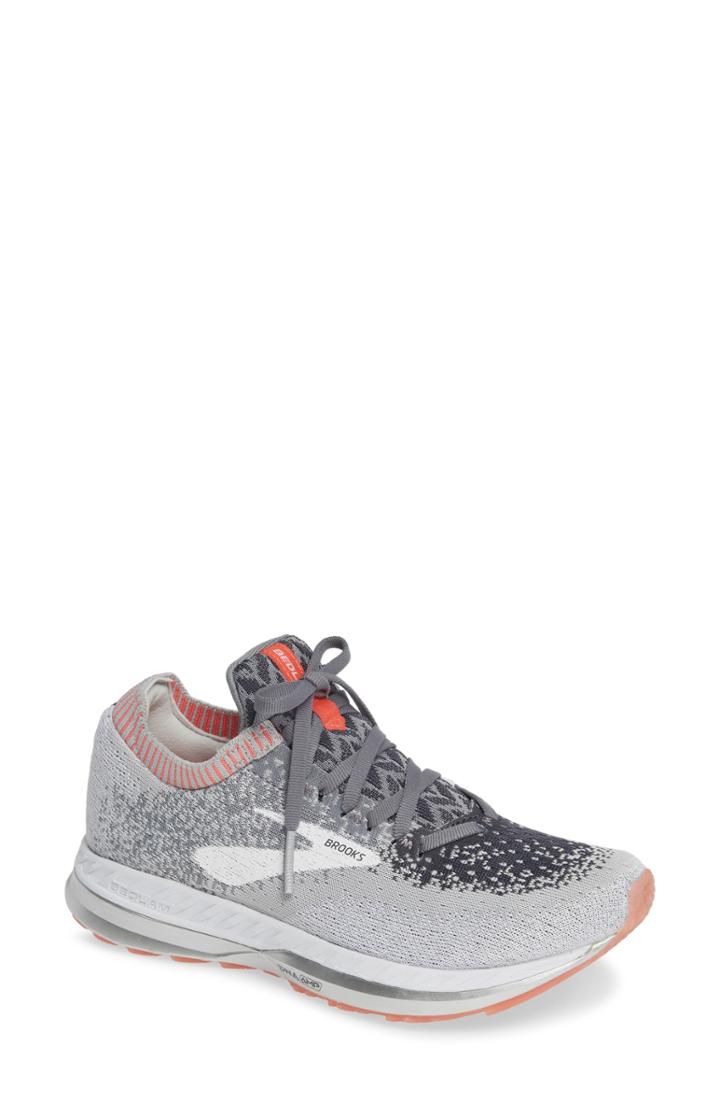 Women's Brooks Bedlam Running Shoe .5 B - Grey