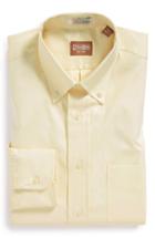 Men's Gitman Regular Fit Pinpoint Cotton Oxford Button Down Dress Shirt .5 34 - Metallic