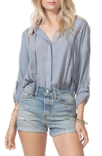 Women's Rip Curl Lara Beach Shirt - Blue