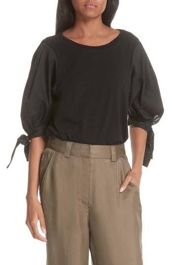 Women's Cinq A Sept Daise Tee - Black