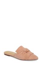 Women's Splendid Bassett Knotted Pointy Toe Mule .5 M - Pink
