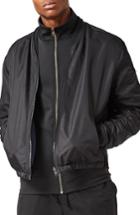 Men's Topman Aaa Collection Reversible Bomber - Black